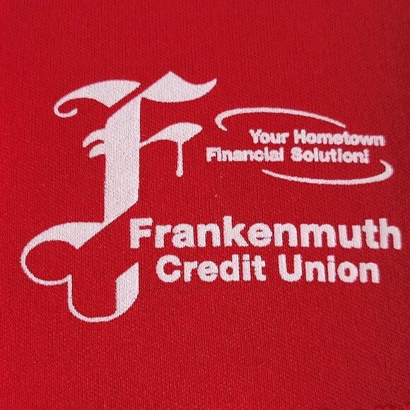 Koozie Beer Bottle Can Holder Carabiner Frankenmuth Credit Union - Picture 3 of 4